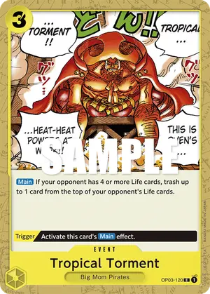 Carta Tropical Torment OP03-120