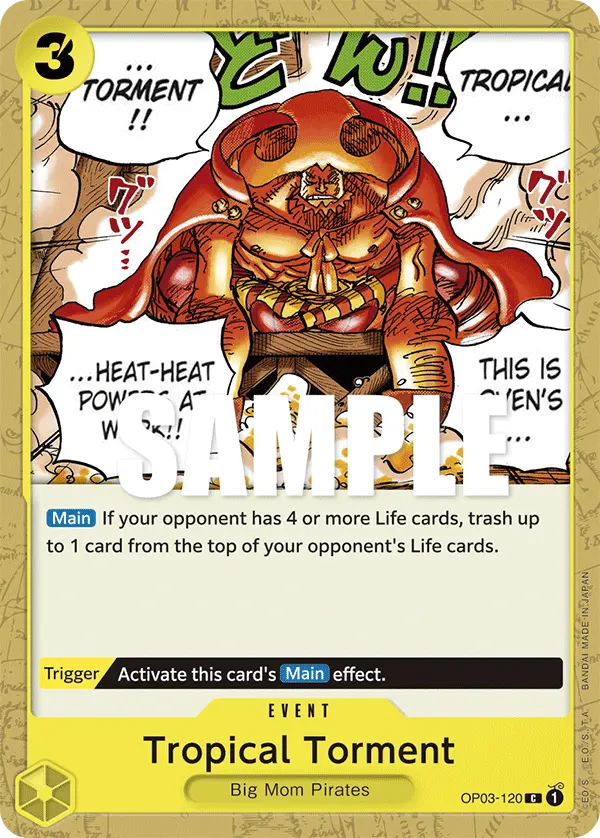 Tropical Torment OP03-120 card