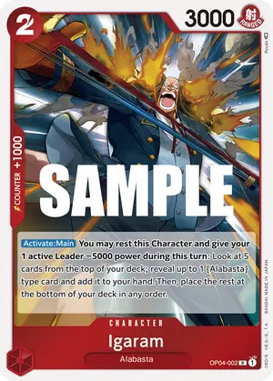 Carta Igaram OP04-002