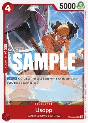 Carta Usopp OP04-003
