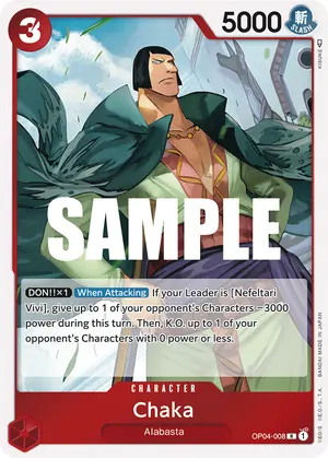 Carta Chaka OP04-008