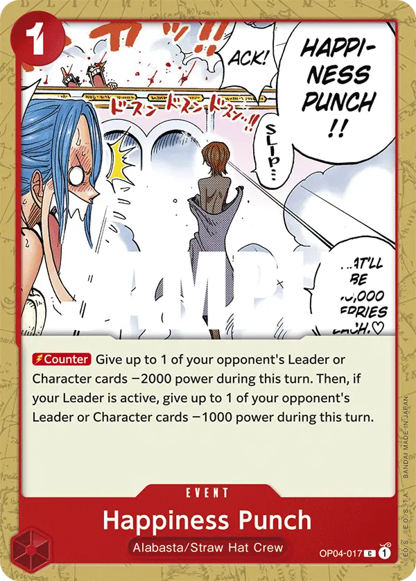 Carta Happiness Punch OP04-017