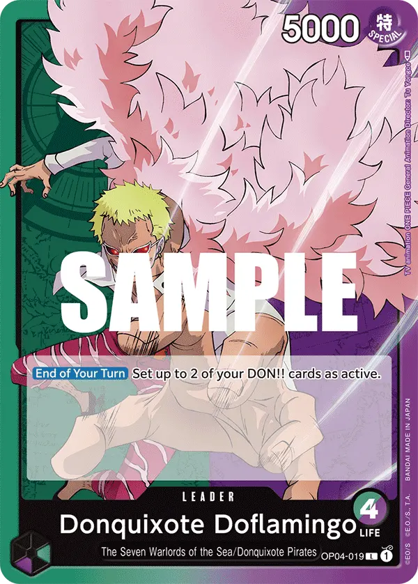 Carta Donquixote Doflamingo OP04-019