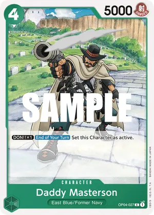 Carta Daddy Masterson OP04-027
