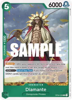 Carta Diamante OP04-028
