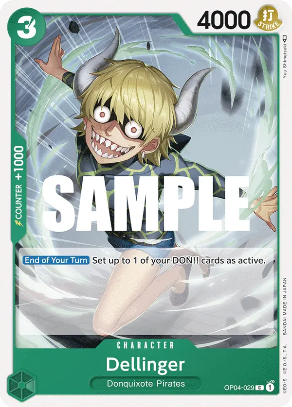 Dellinger OP04-029 card