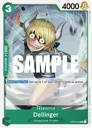 Carta Dellinger OP04-029