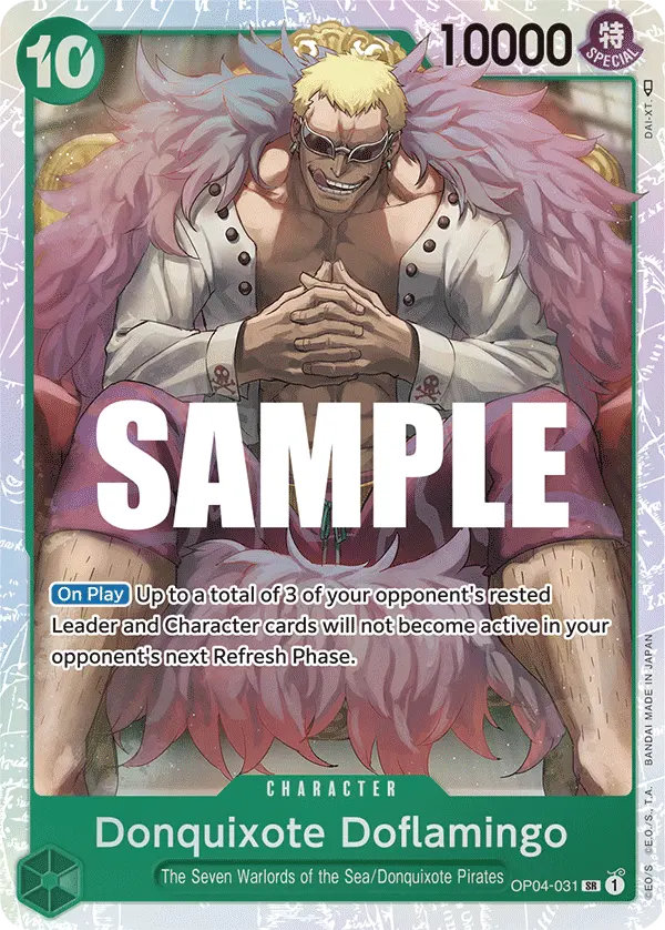 Donquixote Doflamingo OP04-031 card
