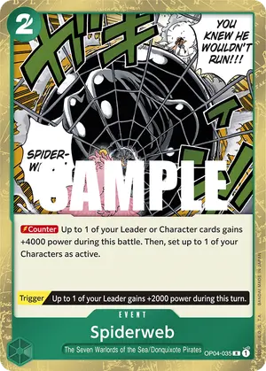 Carta Spiderweb OP04-035
