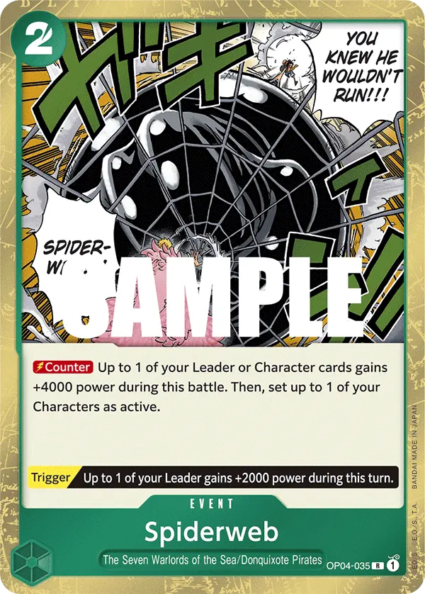 Carta Spiderweb OP04-035