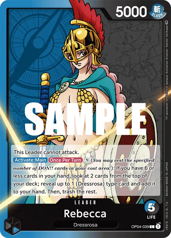 Rebecca OP04-039 card