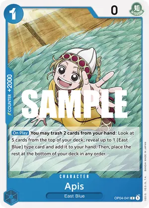 Carta Apis OP04-041