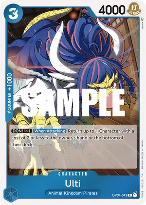Carta Ulti OP04-043