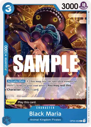 Carta Black Maria OP04-052