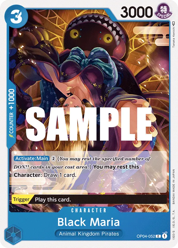 Carta Black Maria OP04-052