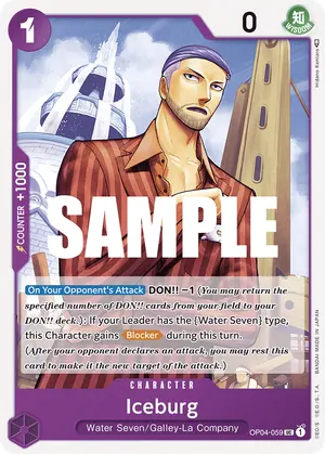 Carta Iceburg OP04-059
