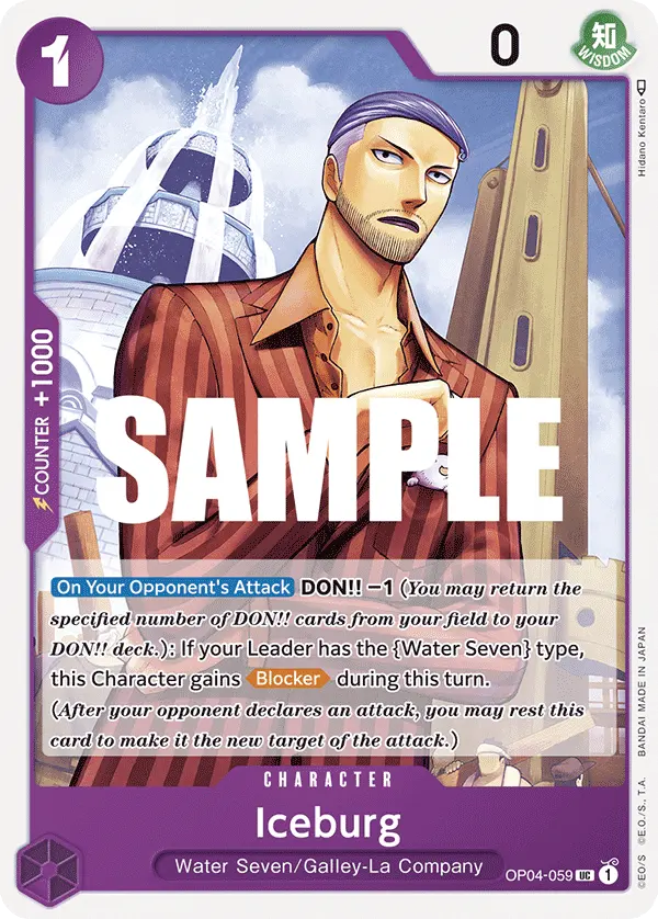 Carta Iceburg OP04-059
