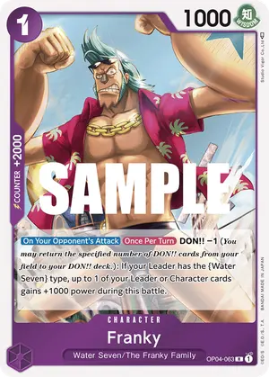 Carta Franky OP04-063
