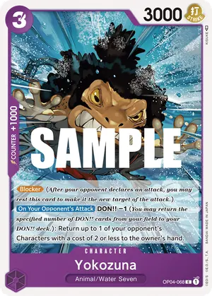 Carta Yokozuna OP04-068
