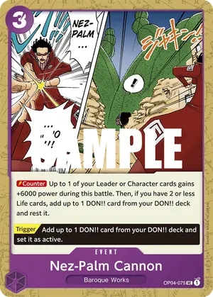 Carta Nez-Palm Cannon OP04-075