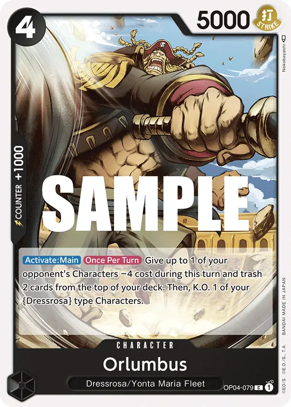 Orlumbus OP04-079 card