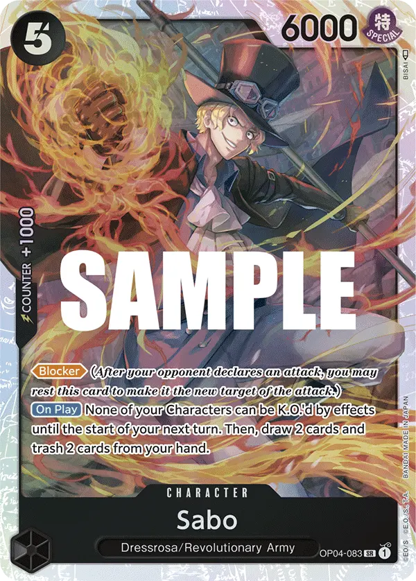 Carta Sabo OP04-083
