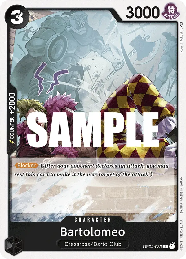 Carta Bartolomeo OP04-089