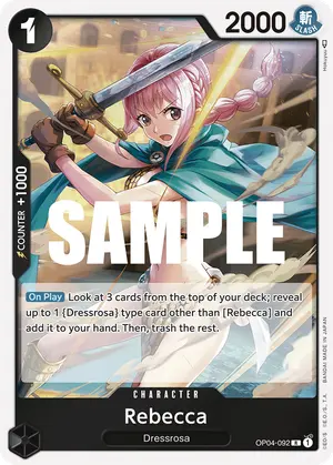 Carta Rebecca OP04-092