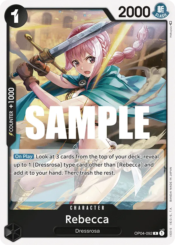 Carta Rebecca OP04-092