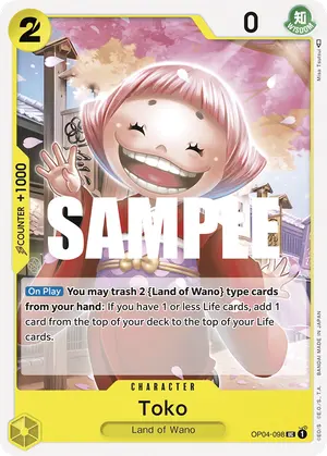 Carta Toko OP04-098