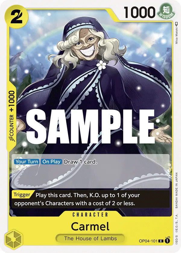 Carta Carmel OP04-101