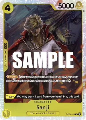 Carta Sanji OP04-104