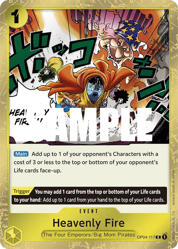 Heavenly Fire OP04-117 card