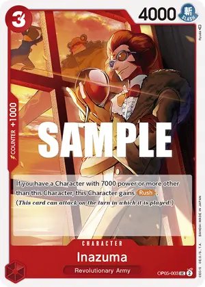 Carta Inazuma OP05-003