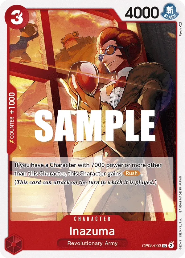 Carta Inazuma OP05-003