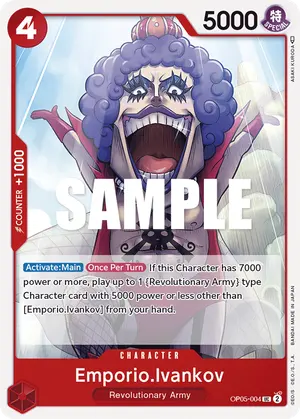 Carta Emporio.Ivankov OP05-004