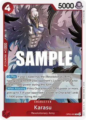 Carta Karasu OP05-005