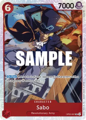 Carta Sabo OP05-007