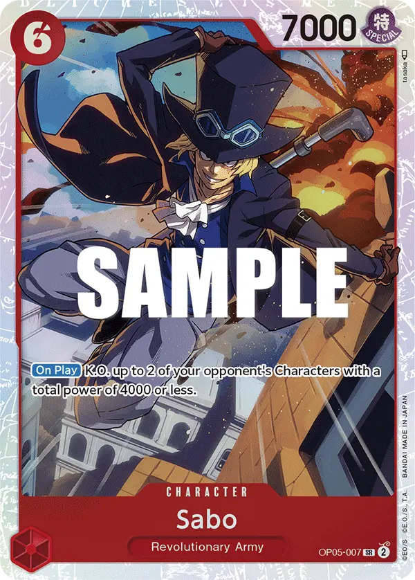 Carta Sabo OP05-007