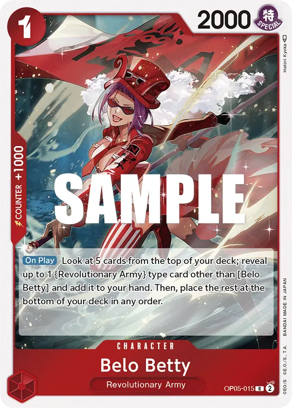 Carta Belo Betty OP05-015