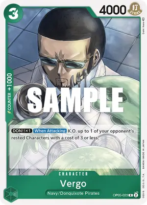 Carta Vergo OP05-023