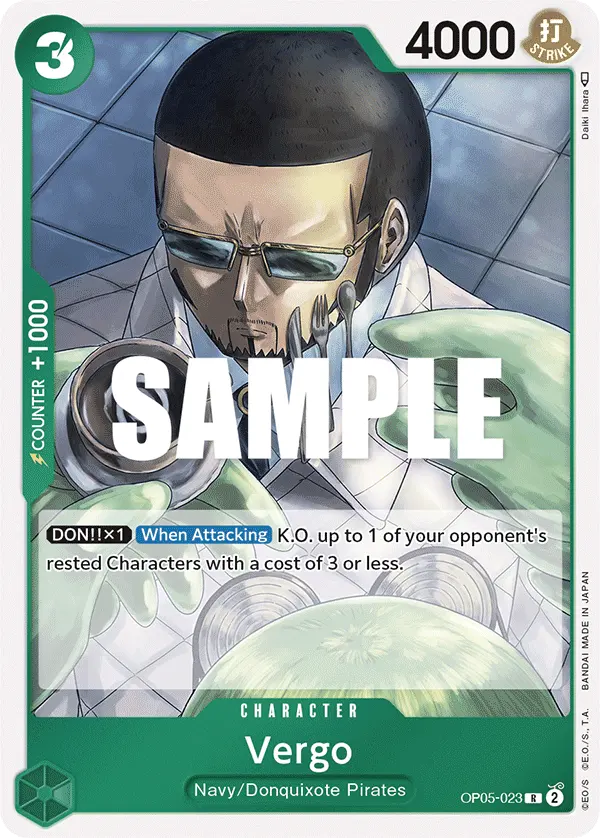 Vergo OP05-023 card