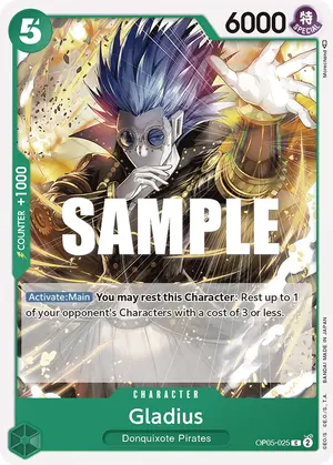 Carta Gladius OP05-025