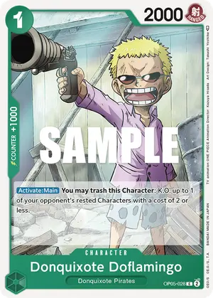 Carta Donquixote Doflamingo OP05-028