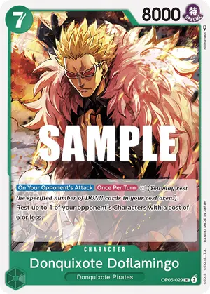 Carta Donquixote Doflamingo OP05-029