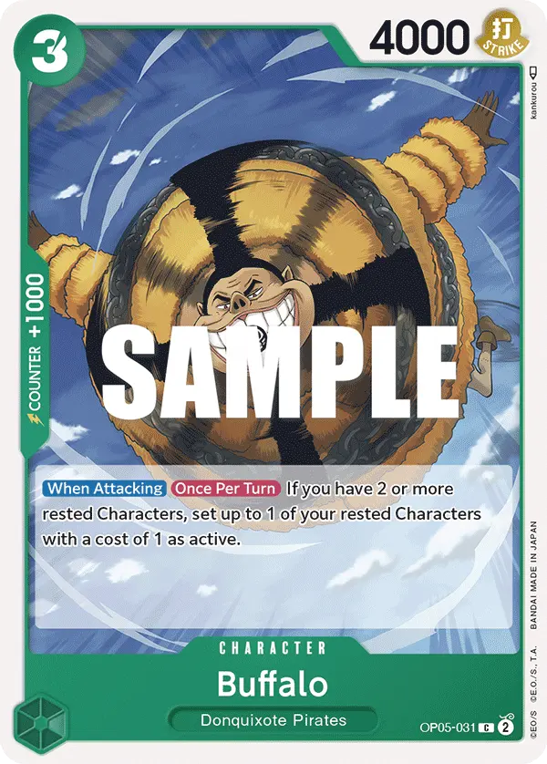 Carta Buffalo OP05-031