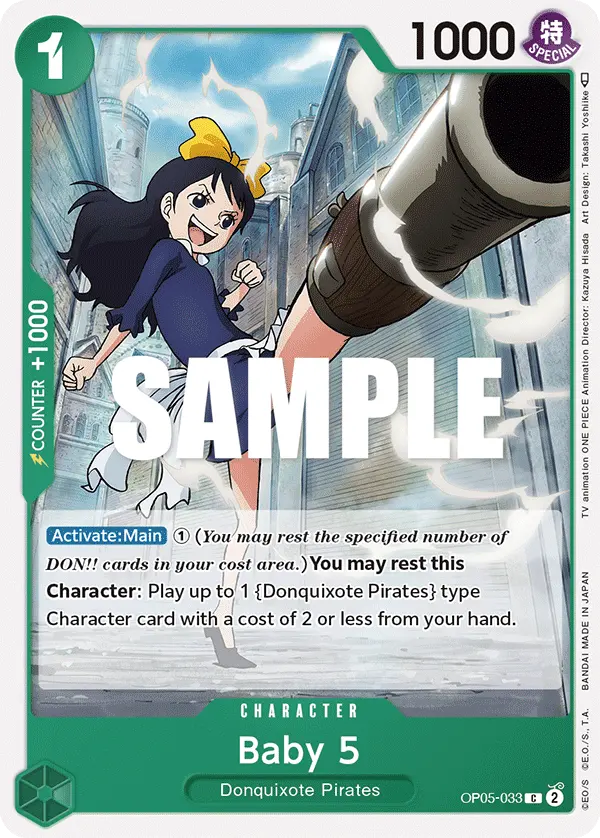 Baby 5 OP05-033 card
