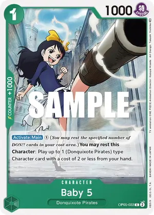 Carta Baby 5 OP05-033