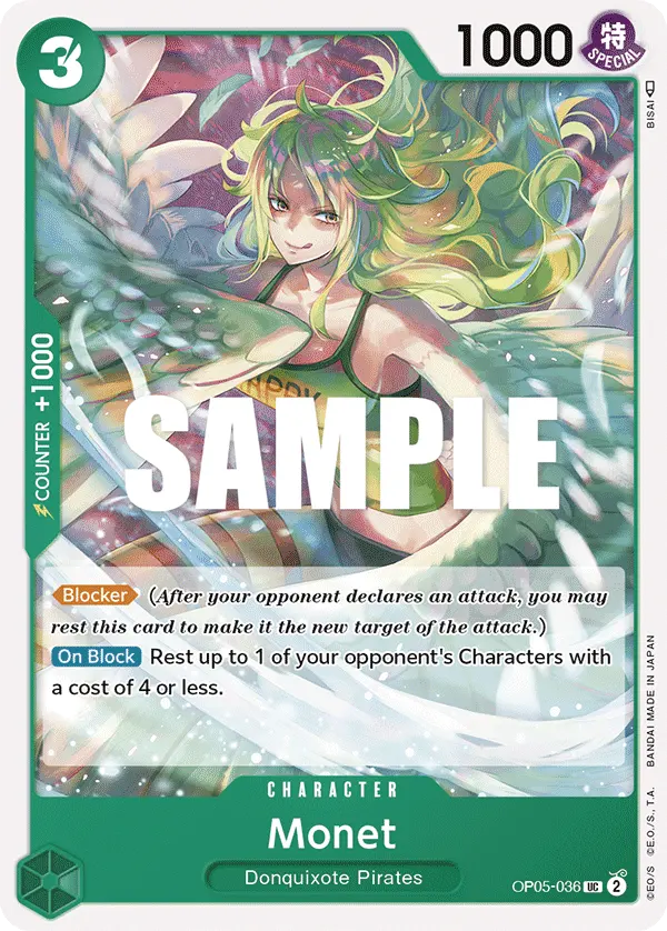 Carta Monet OP05-036