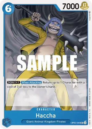 Carta Haccha OP05-049